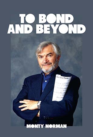 Biography of James Bond author Monty Norman featuring the author holding sheet music
